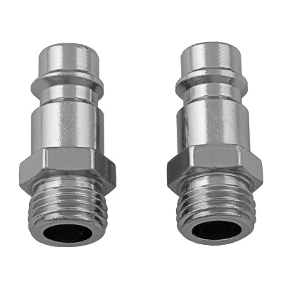 Ниппель универсальный быстросъемный ("папа") 1/4, внешняя резьба, 2 шт, Stels по ценам производителя в Москве с доставкой по всей России