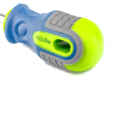 Отвертка, PH2 х 38 мм, CrV, трехкомпонентная рукоятка Сибртех по ценам производителя в Москве с доставкой по всей России