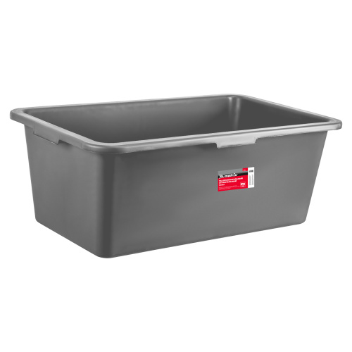 Таз прямоугольный строительный усиленный, 80 л Matrix по ценам производителя в Москве с доставкой по всей России