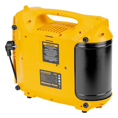 Компрессор воздушный DL1300, 10 бар, 1,3 кВт 180 л/мин 5 л, с набором аксессуаров Denzel по ценам производителя в Москве с доставкой по всей России