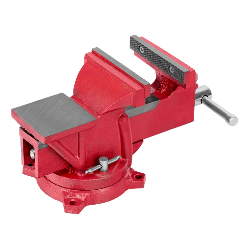 Тиски слесарные, 125 мм, поворотные, с наковальней Matrix по ценам производителя в Москве с доставкой по всей России