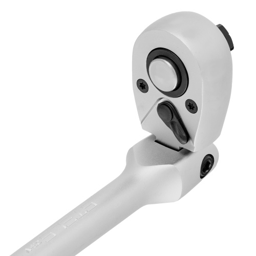 Ключ-трещотка шарнирный 1/2", СrV, 72 зуба, с быстрым сбросом, матовый хром Stels по ценам производителя в Москве с доставкой по всей России