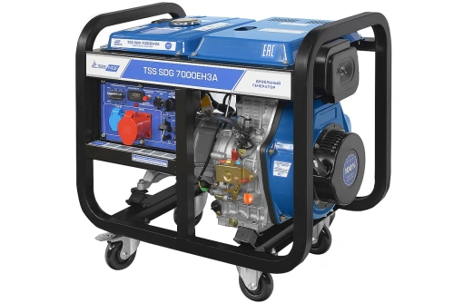 Дизель генератор TSS SDG 7000EH3A по ценам производителя в Москве с доставкой по всей России