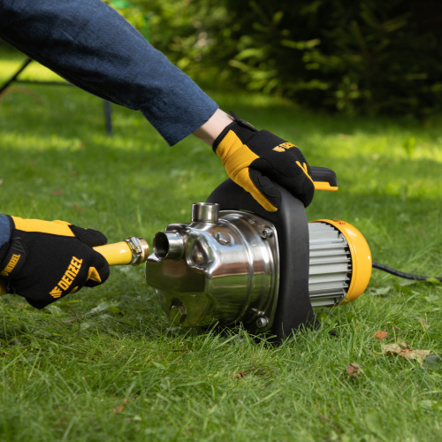 Садовый поверхностный насос GP1200Х, 1200 Вт, 3700 л/ч, подъем 46 м, нержавейка Denzel по ценам производителя в Москве с доставкой по всей России