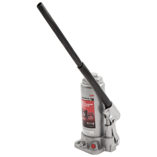 Домкрат гидравлический бутылочный, 5 т, высота подъема 216-413 мм Matrix по ценам производителя в Москве с доставкой по всей России