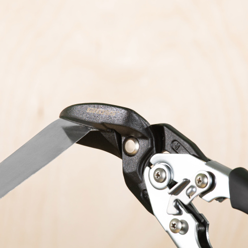 Ножницы по металлу "Piranha", усиленные, 255 мм, прямой и правый рез, сталь СrMo, двухкомпонентные рукоятки Gross по ценам производителя в Москве с доставкой по всей России