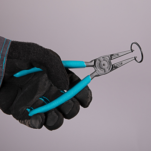 Съемник, 175 мм, для внутренних стопорных колец (19-60 мм) прямые губки (сжим) Gross по ценам производителя в Москве с доставкой по всей России