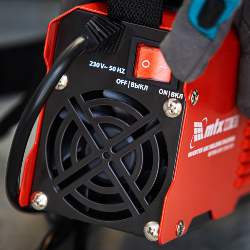 Инверторный аппарат дуговой сварки MMA-180S, 180 А, ПВ60%, диаметр электрода 1,6-4 мм MTX по ценам производителя в Москве с доставкой по всей России