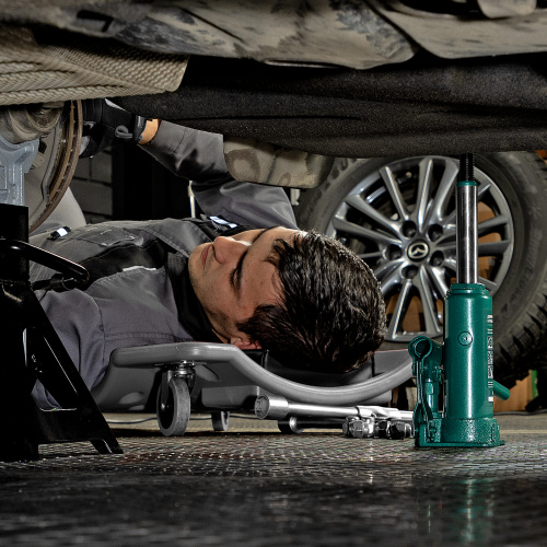 Домкрат гидравлический бутылочный, 3 т, 180-320 мм Сибртех по ценам производителя в Москве с доставкой по всей России