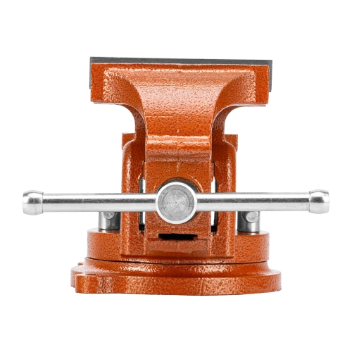 Тиски слесарные, 100 мм, поворотные, с наковальней Sparta по ценам производителя в Москве с доставкой по всей России