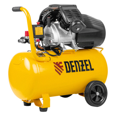 Компрессор воздушный DCV2200/50, прямой привод, 2.2 кВт, 50 литров, 380 л/мин Denzel по ценам производителя в Москве с доставкой по всей России