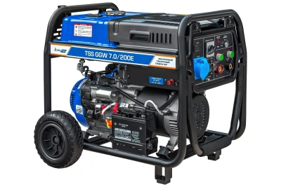 Бензиновый сварочный генератор TSS PROF GGW 7.0/200E