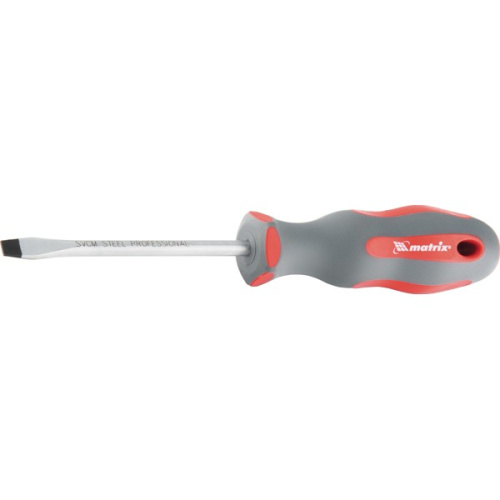 Отвертка Profi, SL8 х 175 мм, SVСM, двухкомпонентная рукоятка Matrix по ценам производителя в Москве с доставкой по всей России