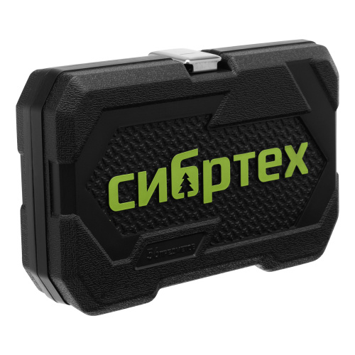 Набор инструментов, 1/4", пластиковый кейс 56 предметов Сибртех по ценам производителя в Москве с доставкой по всей России