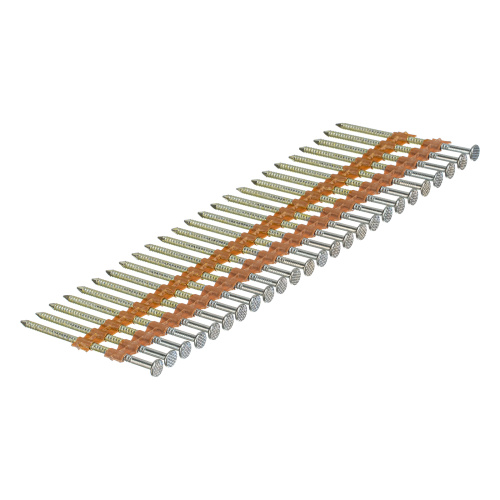 Гвозди для пнев. нейлера (оцинк.) длина - 65 мм, диам. - 2,9 мм, 2000 шт. Denzel по ценам производителя в Москве с доставкой по всей России