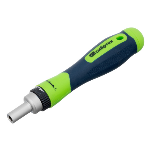 Отвертки реверсивные с набором бит, торцевых головок, 61 предмет, CrV Сибртех по ценам производителя в Москве с доставкой по всей России