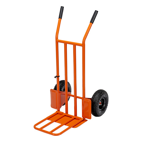 Тележка ручная 2-х колесная, облегченная, г/п 150кг, откидная платформа 430х355мм Сибртех по ценам производителя в Москве с доставкой по всей России