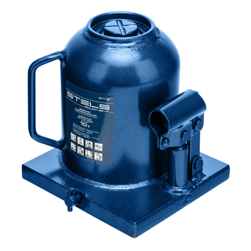 Домкрат гидравлический бутылочный телескопический, 10 т, H подъема 170-430 мм Stels по ценам производителя в Москве с доставкой по всей России