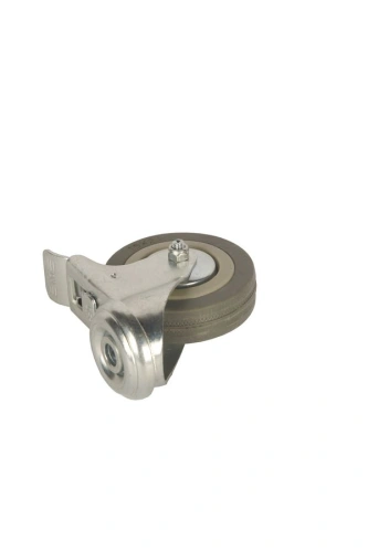 Колесо аппаратное поворотное SChgb 93 75 мм под болт с тормозом (F) по ценам производителя в Москве с доставкой по всей России