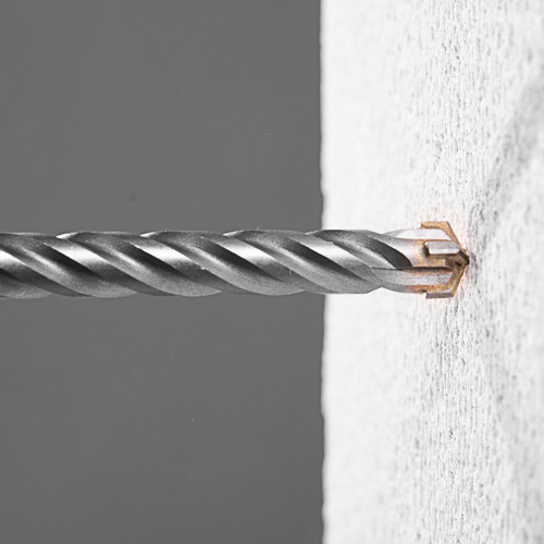 Бур по бетону, 12 x 210 мм, SDS Plus c крестовой пластиной Matrix по ценам производителя в Москве с доставкой по всей России