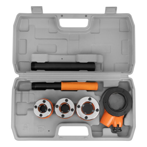 Набор клуппов 1/2-3/4-1, плашкодержатель с трещоткой, 6 предметов Sparta по ценам производителя в Москве с доставкой по всей России