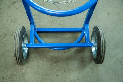 Тележка для пропановых баллонов TOR ПР-1, 1 баллон (литые колеса 250 мм) по ценам производителя в Москве с доставкой по всей России