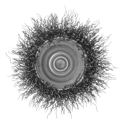 Щетка для дрели, 50 мм, "чашка" со шпилькой, витая проволока 0.3 мм Сибртех по ценам производителя в Москве с доставкой по всей России