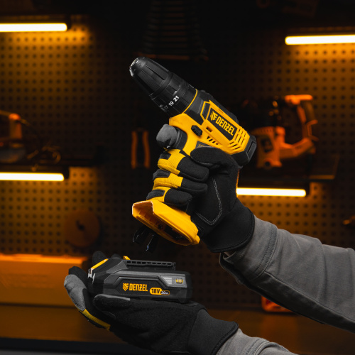 Дрель-шуруповерт аккумуляторная ударная CID-18-0, Li-Ion, 18 В Denzel по ценам производителя в Москве с доставкой по всей России