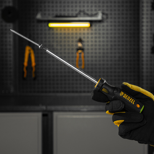 Отвертка PZ3x150 мм, CrV, трехкомпонентная рукоятка Denzel по ценам производителя в Москве с доставкой по всей России