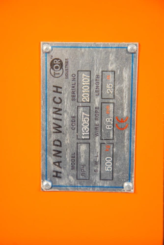 Лебедка ручная червячная TOR ЛРЧ 500 (VS) 0,5 т 25 м по ценам производителя в Москве с доставкой по всей России