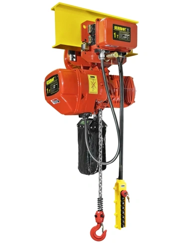 1т 3м таль цепная ТЭЦ OCALIFT 01-01s 380в передвижная по ценам производителя в Москве с доставкой по всей России