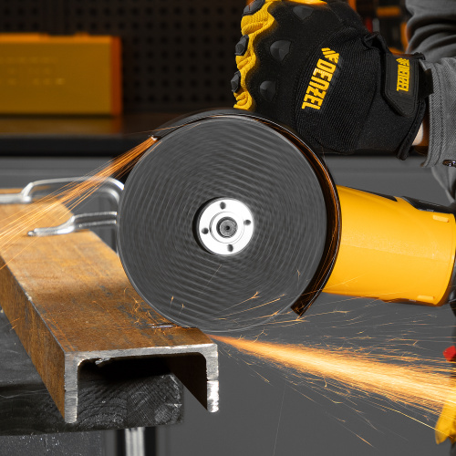 Машина шлифовальная угловая AG150-1500, 1500 Вт, 150 мм, 8500 об/мин Denzel по ценам производителя в Москве с доставкой по всей России