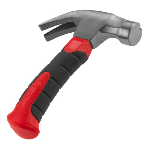 Молоток-гвоздодер мини, боек с магнитом, фибергласовая двухкомпонентная рукоятка, 250 г Matrix по ценам производителя в Москве с доставкой по всей России