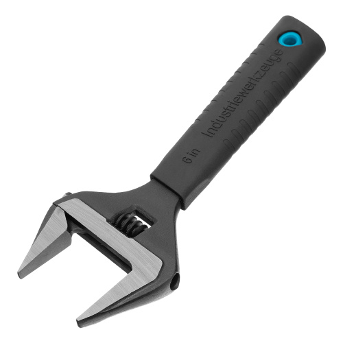 Ключ разводной, 150 мм, CrV, тонкие губки, защитные насадки Gross по ценам производителя в Москве с доставкой по всей России