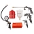 Набор пневмоинструмента, 5 предметов, быстросъемное соединение, краскораспылитель с верхним бачком Matrix по ценам производителя в Москве с доставкой по всей России