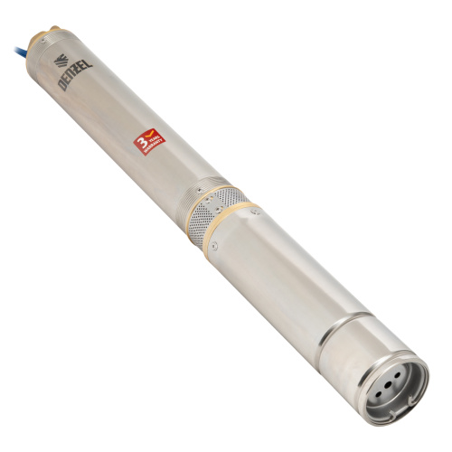 Скважинный насос DWC-4-80, центробежный, диаметр 4", 1500 Вт, 5700 л/ч, напор 80 м Denzel по ценам производителя в Москве с доставкой по всей России