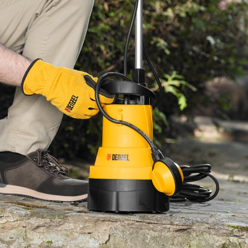 Дренажный насос для чистой воды DPB400, 400 Вт, подъем 11 м, 5500 л/ч Denzel по ценам производителя в Москве с доставкой по всей России