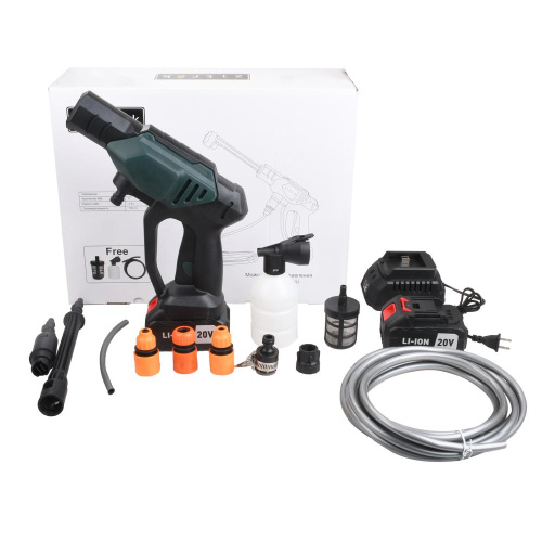 Мойка высокого давления аккумуляторная Zitrek ZKHP 20 Li, 2x4.0Ач по ценам производителя в Москве с доставкой по всей России