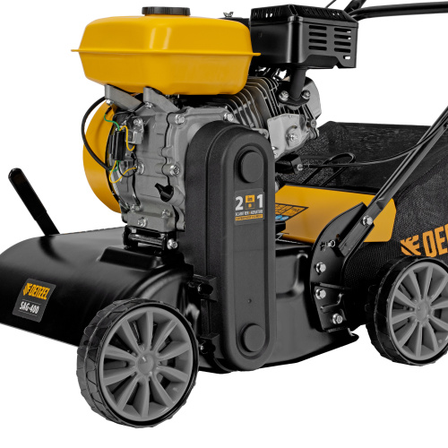 Скарификатор-аэратор бензиновый SAG-400, 212 см3, -15/+10 мм, 40 см Denzel по ценам производителя в Москве с доставкой по всей России