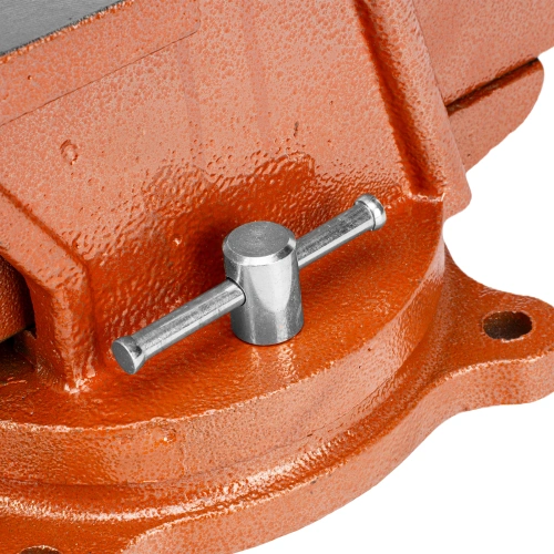 Тиски слесарные, 200 мм, поворотные, с наковальней Sparta по ценам производителя в Москве с доставкой по всей России