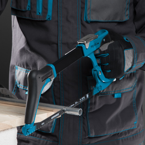 Ножовка по металлу "Piranha", 300 мм, рычажный механизм натяжения полотна Gross по ценам производителя в Москве с доставкой по всей России