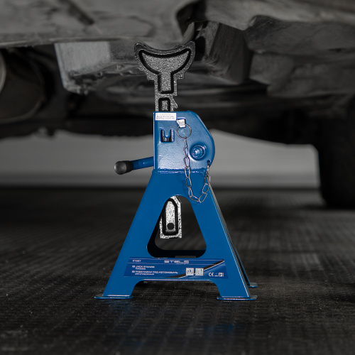 Подставки под автомобиль регулируемые, 3 т, H подъема 280-430 мм, 2 шт, Stels по ценам производителя в Москве с доставкой по всей России