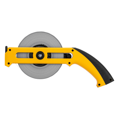 Рулетка геодезическая 50 м х 13 мм, открытый корпус, металлическая лента Denzel по ценам производителя в Москве с доставкой по всей России