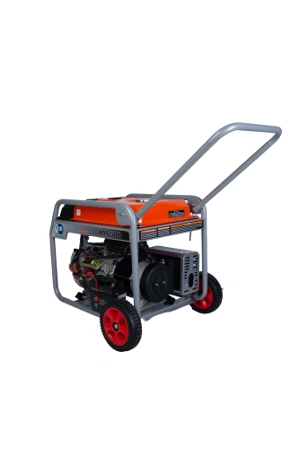 Генератор бензиновый 5,0 кВт 220В 27 л с электростартером и колесами TOR KM6500H по ценам производителя в Москве с доставкой по всей России