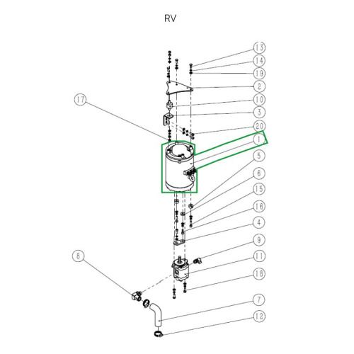 Электродвигатель масляного насоса для ричтрака RV (48V) по ценам производителя в Москве с доставкой по всей России