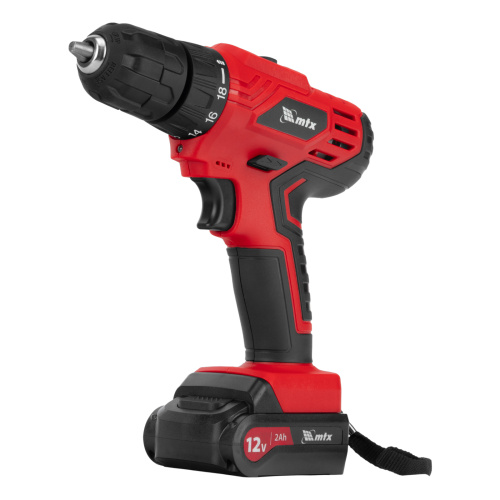 Дрель-шуруповерт аккумуляторная MCDL-12-02, Li-Ion, 12 В, 2 акк. MTX по ценам производителя в Москве с доставкой по всей России