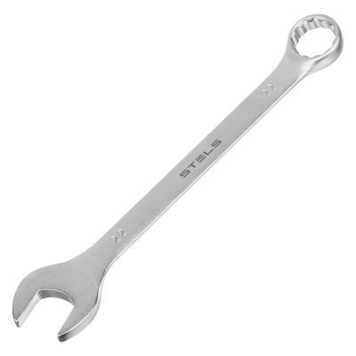 Набор ключей комбинированных 6-22 мм, 12 шт, CrV, матовый хром Stels по ценам производителя в Москве с доставкой по всей России
