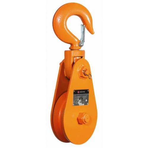 Блок шкивовый однорольный с крюком 20 т, D каната 28 - 30 мм LH, СибТаль по ценам производителя в Москве с доставкой по всей России