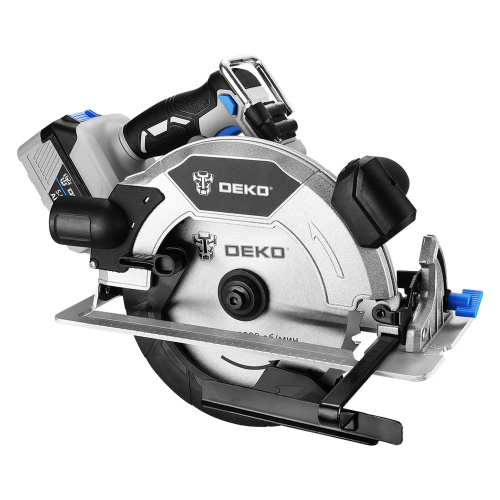 Дисковая (циркулярная) пила аккумуляторная DEKO CSDU20 PRO, 20В, 190мм, 1x5.0Ач по ценам производителя в Москве с доставкой по всей России