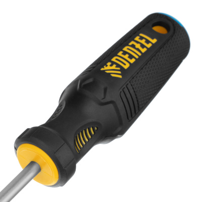 Отвертка SL6x150 мм, CrV, трехкомпонентная рукоятка Denzel по ценам производителя в Москве с доставкой по всей России